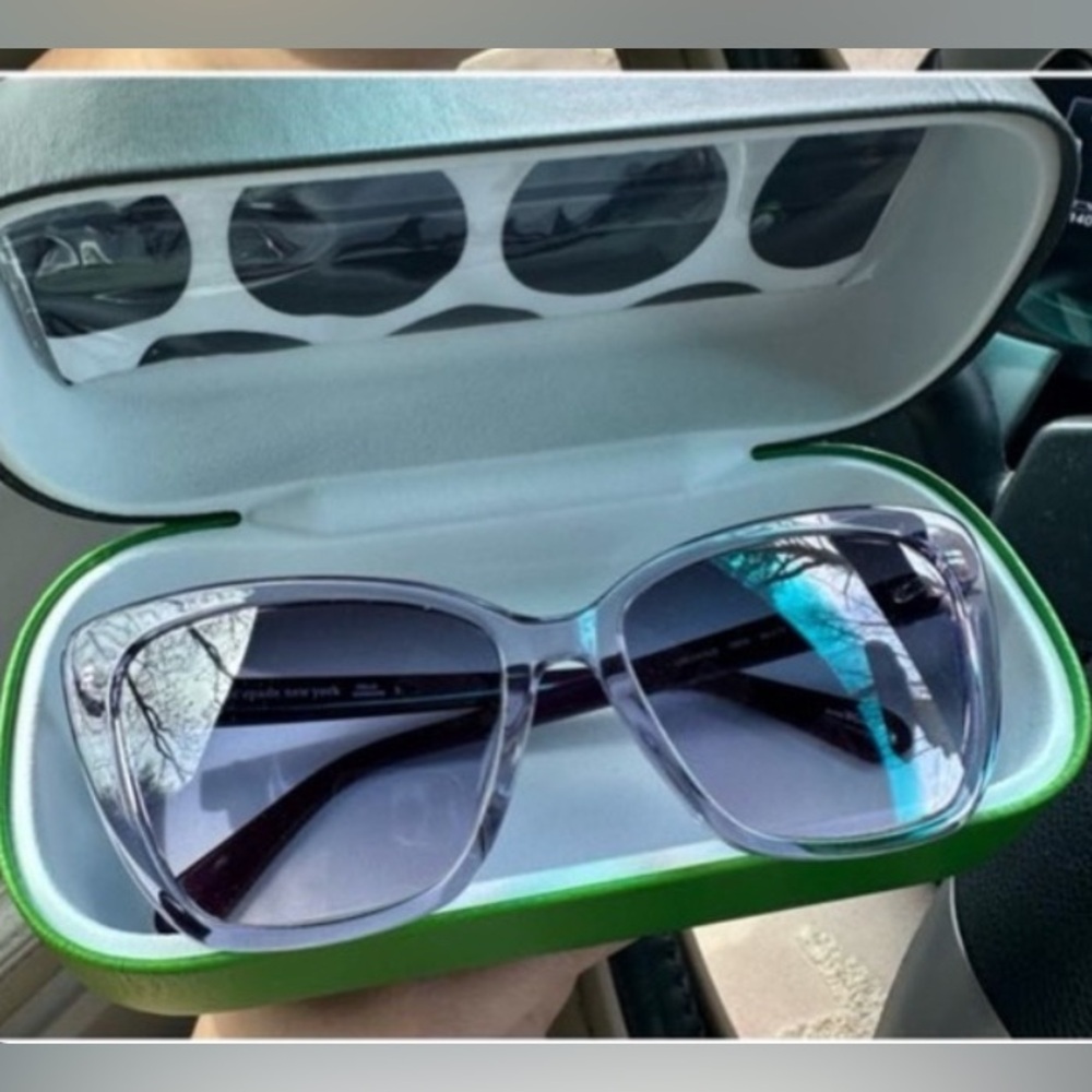 New Kate spade Floral Sunglasses with Case